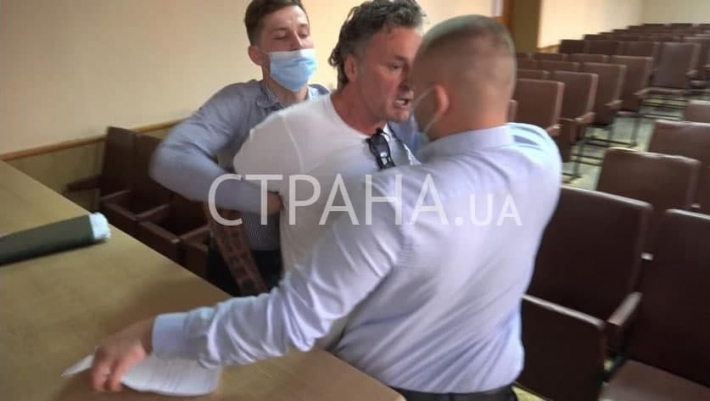 Бизнесмена Балашова задержали в Киеве за драку со следователем. Фото