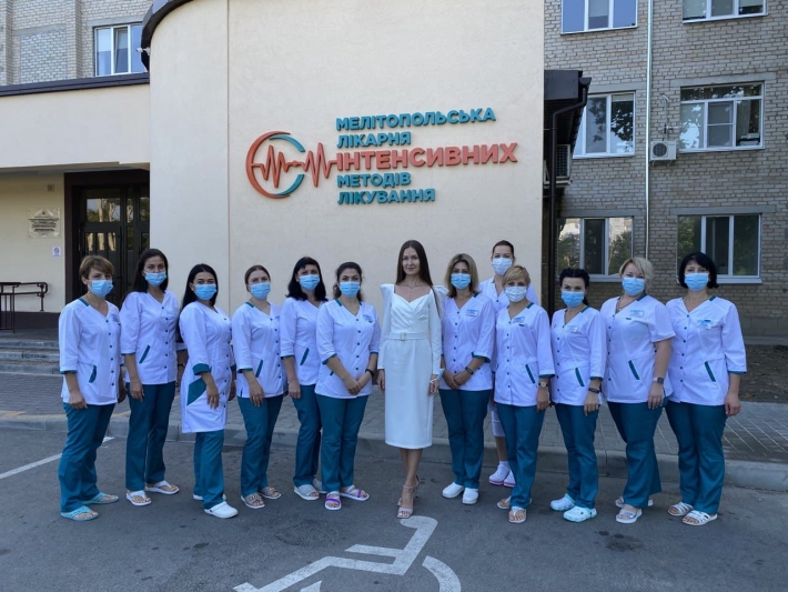 В Мелитополе в больнице будущего создали службу сервиса (фото, видео)