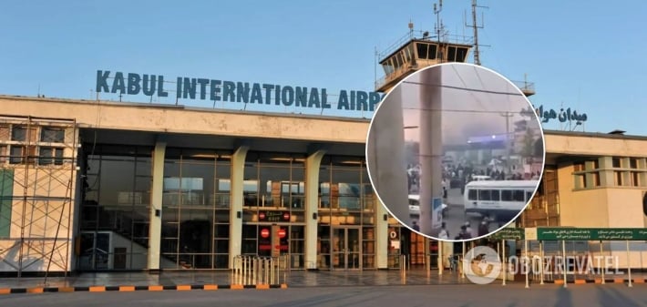 В аэропорту Кабула во время эвакуации вспыхнул пожар: есть данные о перестрелке (Фото и видео)