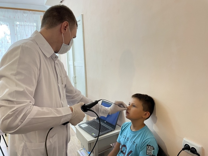 В Мелитополе организовали для детей бесплатное обследование у врачей из Днепра (фото, видео)