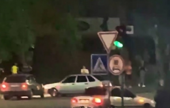 В Мелитополе на "аварийном" перекрестке столкнулись два ВАЗа