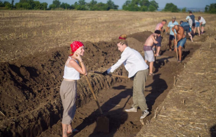 В Запорожской области раскопали редкое захоронение