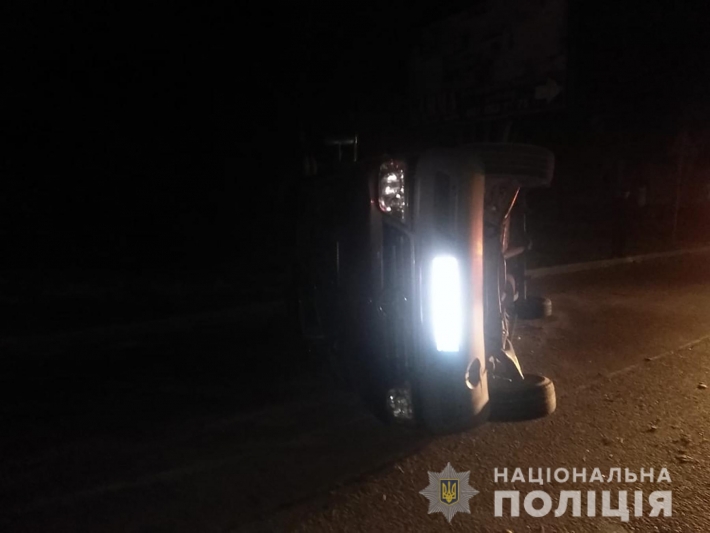 Стали известны подробности ДТП с перевернувшимся авто в Мелитополе