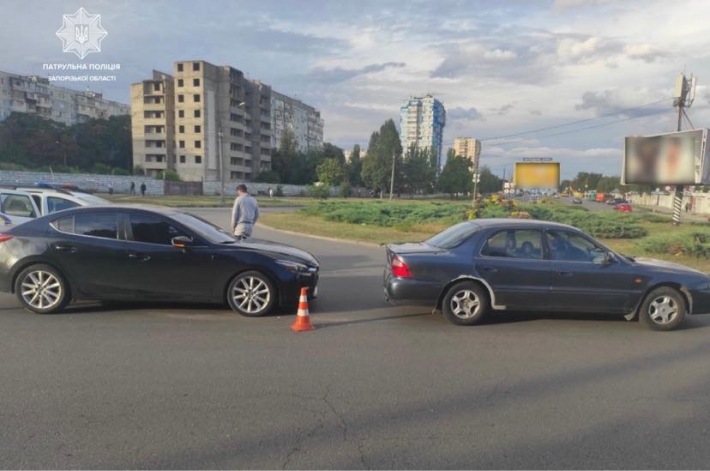 В Запорожье произошло сразу три серьезных ДТП (фото)