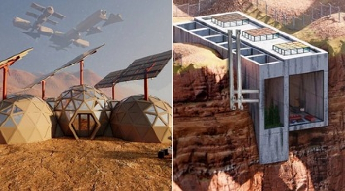 Архитектор предположил, как могут выглядеть дома людей на Марсе - пока таких нет даже на Земле