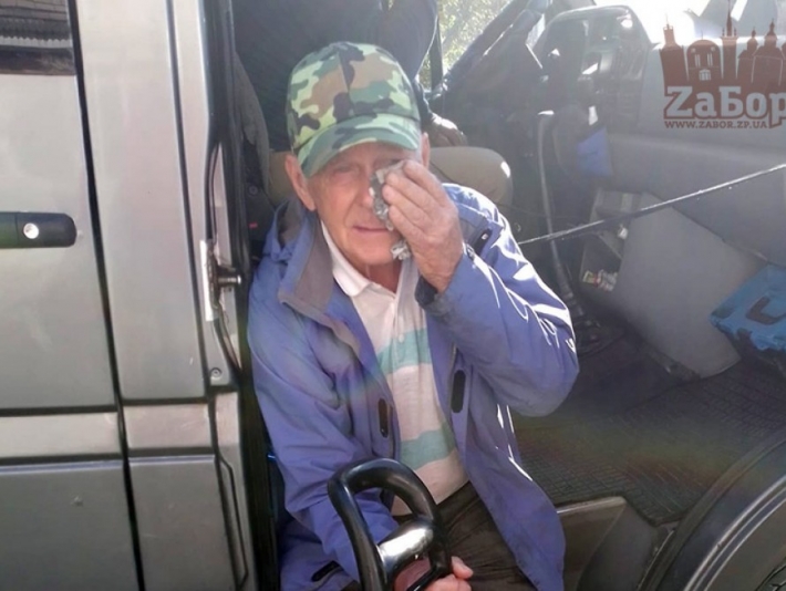 В Запорожье водителю маршрутки, ударившего старика, грозит срок (фото)