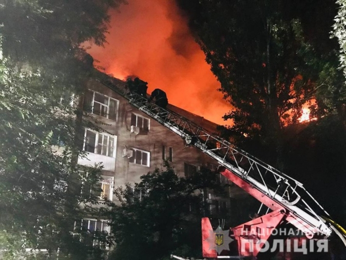 В Запорожье не стали проводить расследование пожара в доме на Медведева