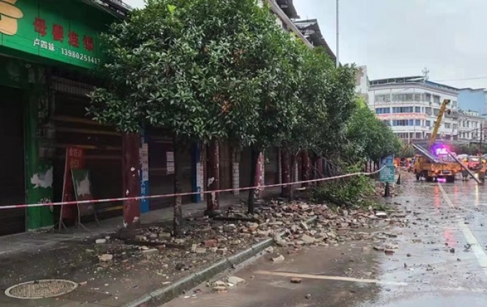 В Китае произошло сильное землетрясение, есть жертвы