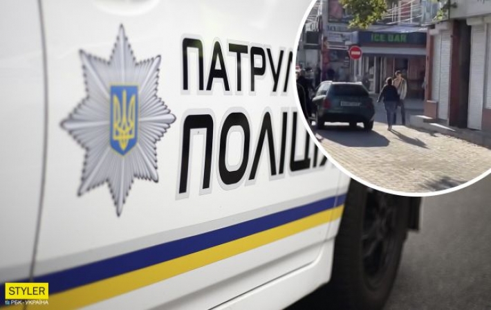 Пыталась остановить вора: под Одессой женщина зацепилась за авто, но ее протащили по дороге (видео)