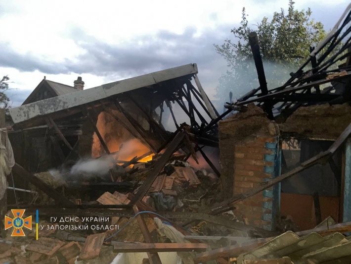 Спасатели рассказали подробности взрыва в доме в Запорожской области