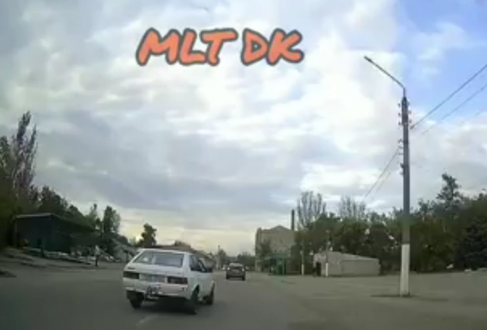 В Мелитополе водители устраивают гонки по оживленным улицам (видео)