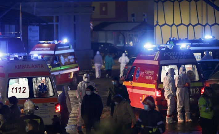 В Румынии вспыхнул страшный пожар в больнице: много погибших