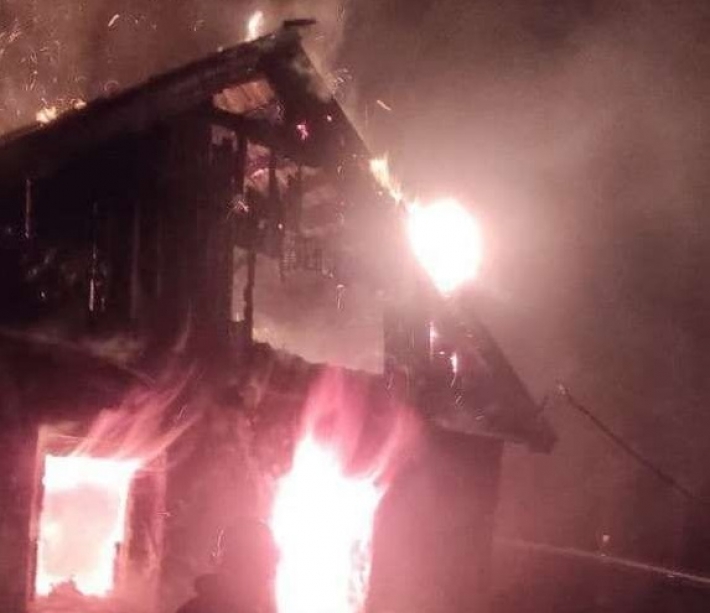 В Запорожской области в результате пожара в частном доме погиб мужчина