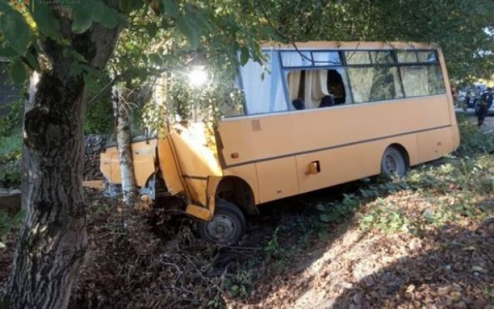 Чудом без жертв: на Закарпатье произошла серьезная авария со школьным автобусом, фото