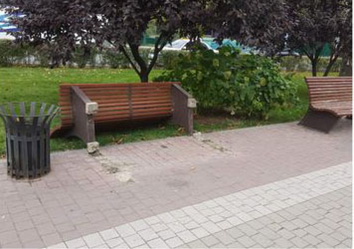 В Запорожье в парке развлекались вандалы (фото)