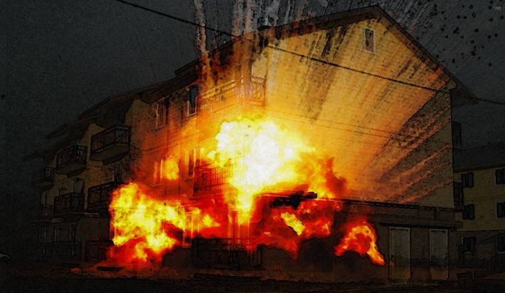 В Запорожской области в результате взрыва газа погиб мужчина