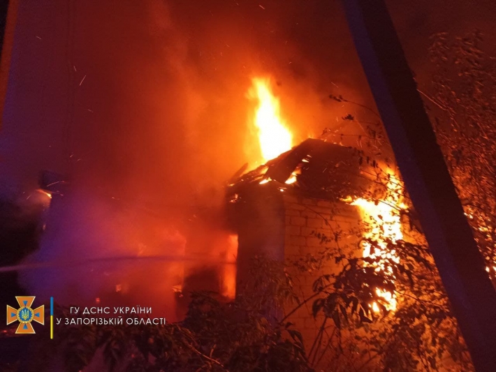 В Запорожской области в результате пожара погиб пожилой мужчина