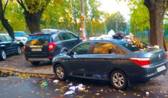 Народная месть: в Киеве героя парковки "наградили" неприятным сюрпризом, фото
