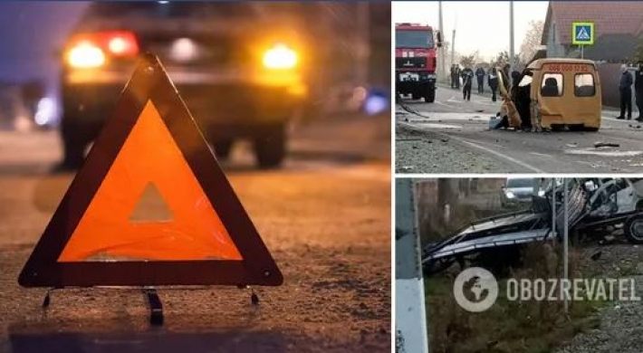 На Закарпатье авто на скорости влетело в эвакуатор и загорелось: погибли четыре человека