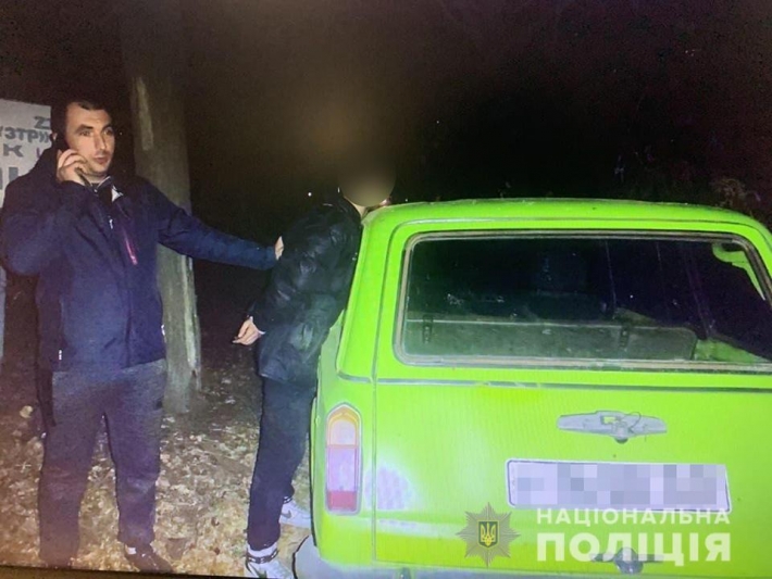 В Запорожье полицейский в свой выходной задержал автоугонщика (фото)
