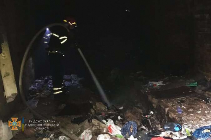 В Днепропетровской области на месте пожара нашли труп мужчины: фото