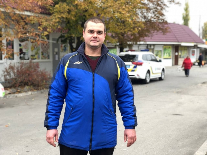 В Бердянске пограничник помог задержать пьяного водителя (видео)