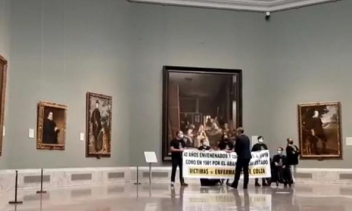 В Мадриде группа людей захватила музей и угрожает суицидом