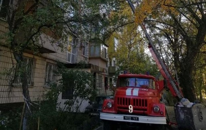 В Киеве во время пожара погибли супруги-пенсионеры (фото)