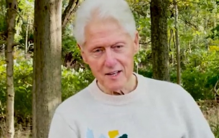 Билл Клинтон записал видеообращение после выписки из клиники (видео)