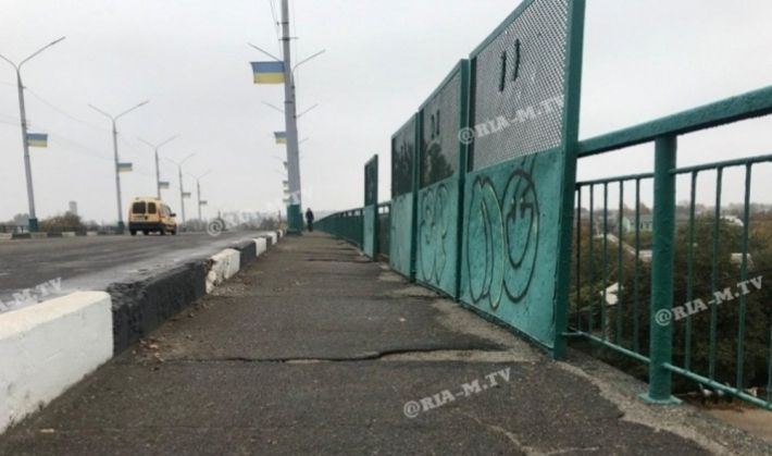 Власть нашла донора для капремонта моста на Новый Мелитополь
