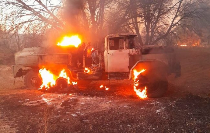 Боевики обстреляли Кряковку, используя запрещенное оружие