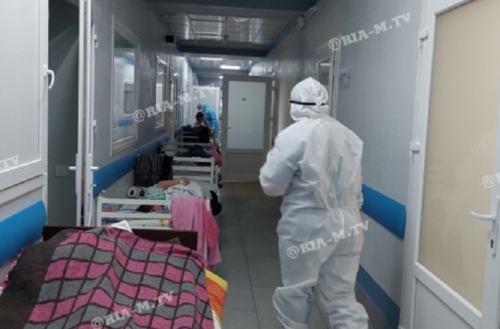 В Мелитополе уменьшается количество пациентов в ковидном госпитале