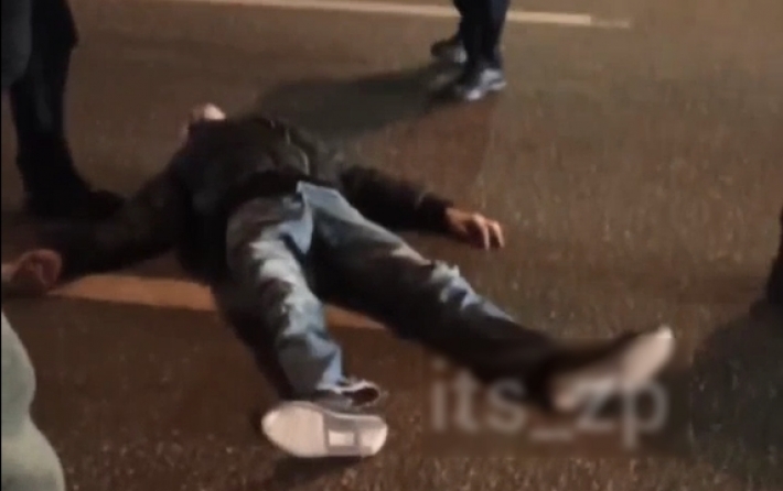 В Запорожье на автовокзале сбили человека (видео) (ОБНОВЛЕНО)