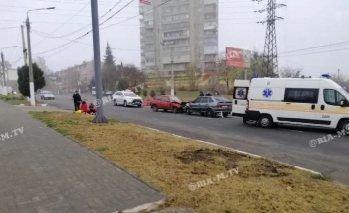 В полиции прокомментировали лобовое ДТП ВАЗа и ЗАЗа в Мелитополе