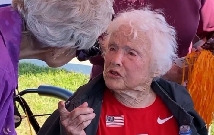 Американка в 105 лет установила мировой рекорд на стометровке (фото, видео)