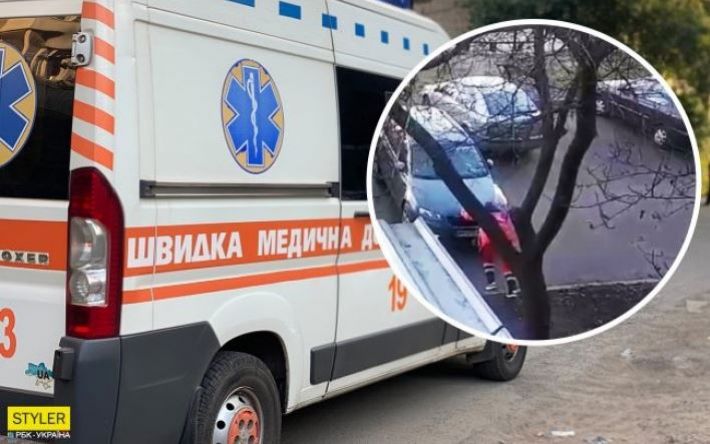 В Харькове медику "скорой" пришлось толкать машину автохама. А вот что бы сделали в США (видео)