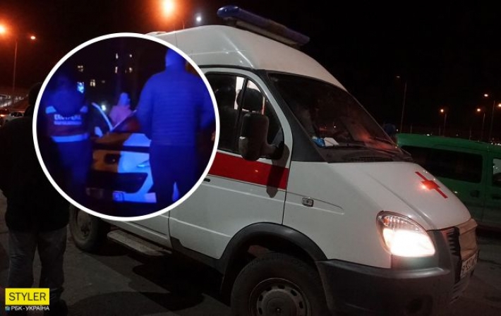 В Черновцах женщина заблокировала выезд "скорой" с больной и ругалась на медиков (видео)