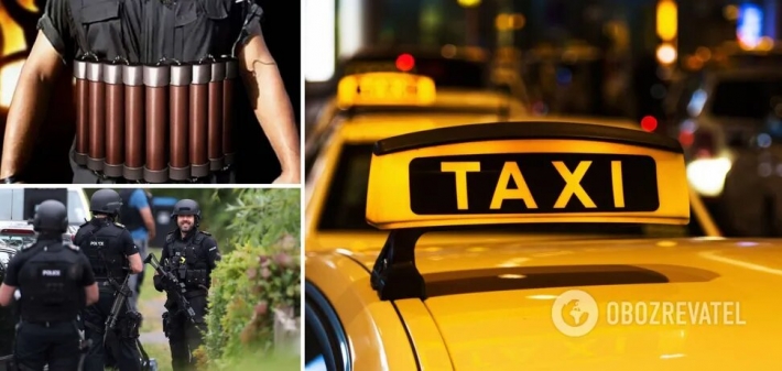 В Британии таксист запер террориста-смертника в авто и успел выскочить до взрыва (Момент попал на видео)