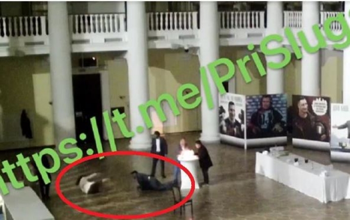 В КГГА пьяный депутат устроил потасовку - СМИ (видео)