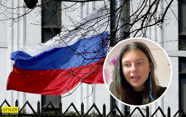 Украинская блогерша спела гимн России в прямом эфире: 