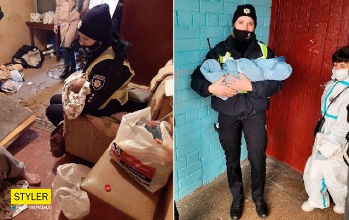 В Черкассах горе-мать заснула на новорожденном: ребенка еле спасли (фото)