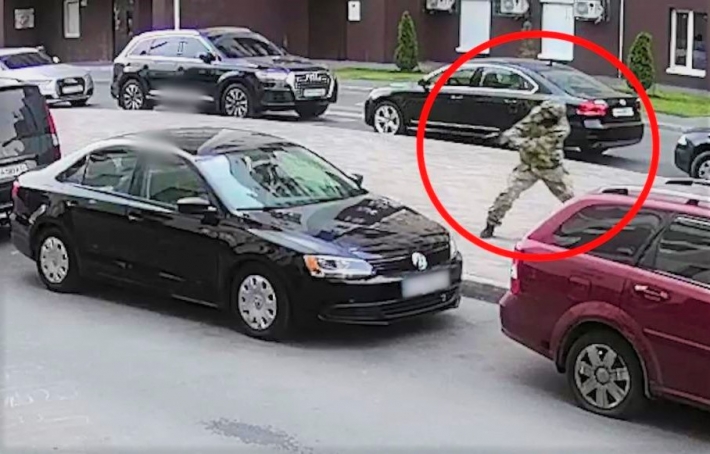 Стрелявший по автомобилю с людьми в Киеве оказался жителем Запорожья (фото, видео)