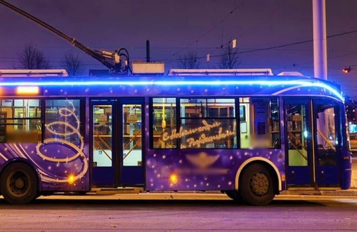 В Запорожье в новогоднюю ночь общественный транспорт ходить не будет