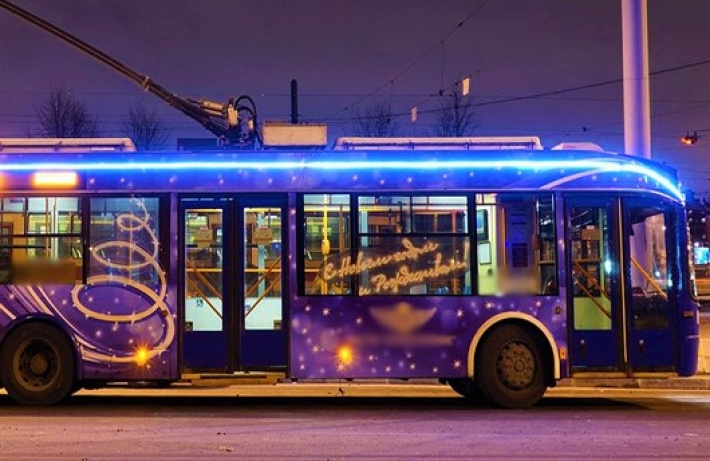 В Запорожье в новогоднюю ночь общественный транспорт ходить не будет