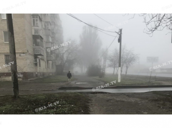 В Мелитополе в ноябре по улице разгуливал мужчина в шортах и шлепках (фото)