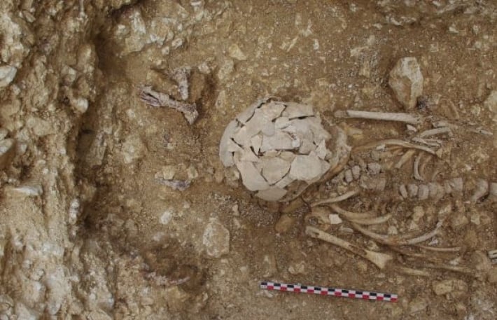 Во Франции под супермаркетом нашли древний некрополь с гробницами: фото