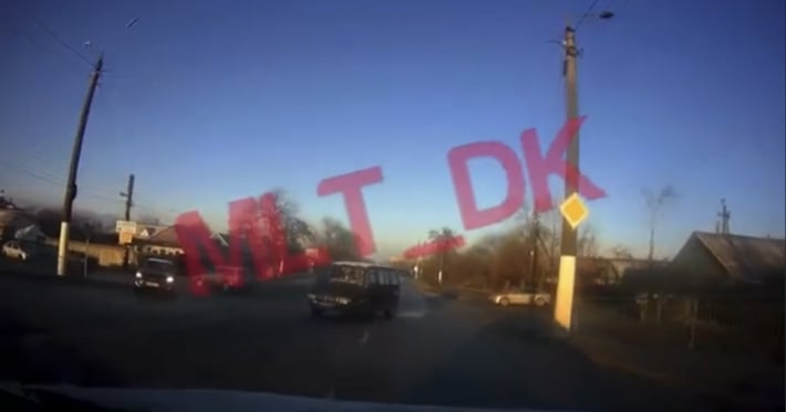 В Мелитополе водитель-камикадзе удивлял маневрами (видео)