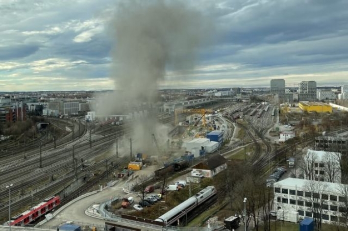 Могла сработать авиабомба: в Мюнхене прогремел взрыв на стройке