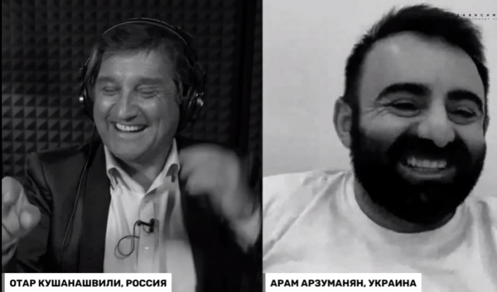 Актёр из Мелитополя рассказал в интервью российскому шоу-мену о том, как относится к хейтерам (видео)