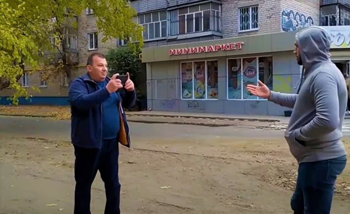 В Мелитополе серийный авто-хам поплатился за свою наглость (видео)